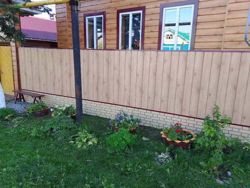 Металлосайдинг ЕВРО-БРУС 13м Клен Светлый SteelArt