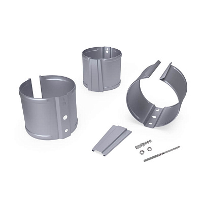 Держатель трубы на кирпич d 90 мм ОЦИНКОВАННЫЙ OSNO