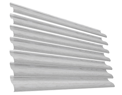 Ламель Еврожалюзи Printech под дерево Беленый Дуб 2-сторонний для заборов-жалюзи, беседок, пергол