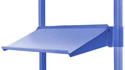Полка 200/900 наклонная (Ral 5010) фото Центр Металлокровли