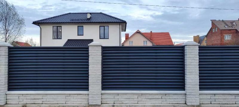 Ламели ЭКО-Z 32м RAL7024 Серый Графит МАТТЕ