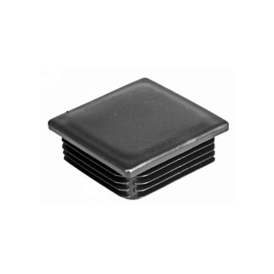 Заглушка ПВХ для профильной трубы 40х40мм квадратная фото Центр Металлокровли