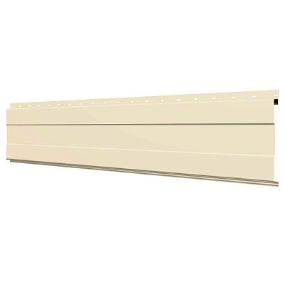 Линеарная потолочно-стеновая панель с ПОЛОСОЙ усиленная RAL1015 Слоновая Кость