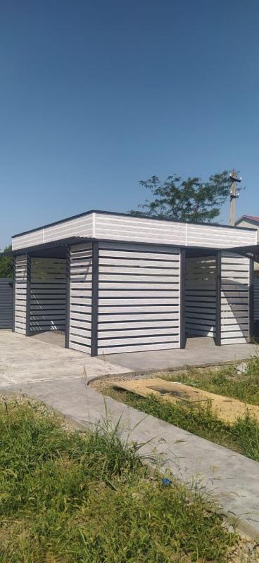 Металлопланкен Беленый Дуб Printech