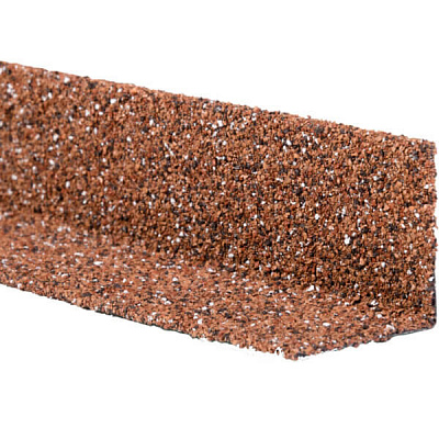 Угол внутренний металлический HAUBERK Красный Технониколь